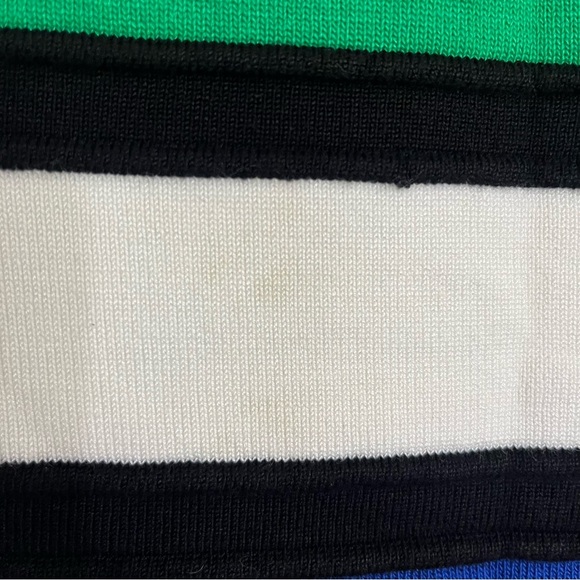 Vintage 90's Bongo Bodycon Pencil Skirt Juniors Medium Multicolor Striped - Picture 7 of 8